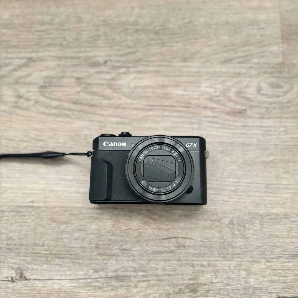 Canon G7X Compact Black Camera